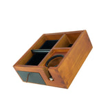 Maxbell Espresso Knock Box Espresso Tamper Wood Tamper Portafilter Stand for Kitchen