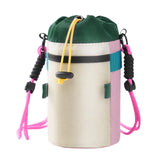 Maxbell Bike Cup Holder Bag Bike Water Bottle Holder for Hiking Trekking Road Biking Pink