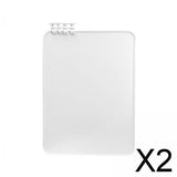 Maxbell 2xInner Beach Bag Divider Tray DIY Assembly Partition Organize Storage Divider White