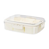 Maxbell Portable Food Serving Tray with Lid Good Sealing for Camping Multifunctional Style A