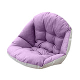 Maxbell Swing Chair Cushion Hanging Basket Seat Cushion Pillow for Home Office Patio Purple