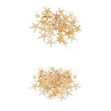 Maxbell Natural Starfish Seashells Wedding Display Craft Aquarium Decorations