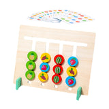 Maxbell Color Matching Slide Puzzle Wooden Toys Children Montessori Toys Travel Toys Animal