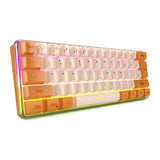 Maxbell Wired Gaming Keyboard 60% Compact for Office Gamer Typing Gaming PC Laptop