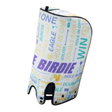 Maxbell Golf Bag Cover Rainproof Lightweight Dustproof Waterproof for Golf Stand Bag White