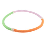 Maxbell Weighted Fitness Hoop Comfortable Home Gym Spring Hoop Waist Friendly Design 1.2kg