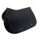 Maxbell Horse Saddle Pad Outoor Sports Protector AntiSlip Soft Comfortable Shock Pad Black