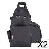 Maxbell 2xEquestrian Backpack Horse Riding Outfit Helmet Boots Gloves Whip Storage Bag