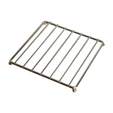 Maxbell Iron Trivet Meat Rack Square Metal Mat for Pots and Pan for Kitchen Pans Bar B