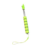 Maxbell Telescopic Teacher Pointer Portable Hand Pointer for Conference Presentation Sponge Cover Green