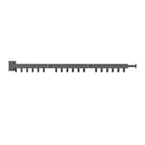 Maxbell Foldable Clothes Hanger Hanging Rack One fold extension+Three fold