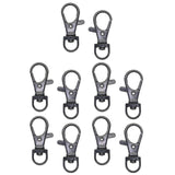 Maxbell 10 Pieces Alloy Swivel Lanyard Snap Hook Lobster Claw Clasp Jewelry Craft Findings DIY Components - Aladdin Shoppers