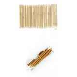 Maxbell 11 Sets 4.9" Bamboo Knitting DIY Double Pointed 2.0--5.0mm +11 Circular Needles