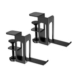Maxbell Desk Side Vertical Laptop Stand to Install Headset Holder Laptop Holder black