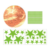 Maxbell Glow in The Dark Stars Sticker Creative Glowing for Room Living Room Bedroom