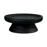 Maxbell Footed Cake Plate Snack Tray Round Cake Stand for Wedding Holiday Restaurant C