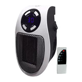 Maxbell Mini Heater US Adapter Plug with Remote Controller for Study Bedroom Kitchen