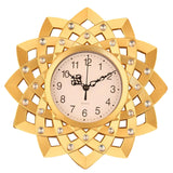 Maxbell Wall Clock Rhinestone Easy to Read Hanging Clock for Kitchen Office Bathroom Style E