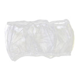 Maxbell Maxbell Bird Parrot Cage Cover Breathable Net Skirt Decor Seed Food Catcher White