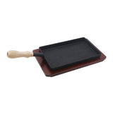 Maxbell Cast Iron Griddle Nonstick Grilling Pan for Home Electric Gas Cooker Kitchen