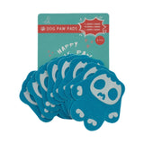 Maxbell 8Pcs Dog Paw Protector Pads Dog Feet Stickers with Strong Traction Anti Slip Blue M