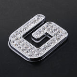 Maxbell Rhinestone Diamante DIY Letter G Alphabet 3D Car Badge Sticker Decal Emblem - Aladdin Shoppers
