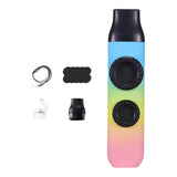Maxbell Kazoo Flute Double Hole Musical Toy for Backpacking Adventures Hikes Travels 3 colors