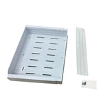 Maxbell Roll Out Shelf Storage Box Container Expandable for Living Room Home Kitchen Width 53cm