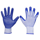 Maxbell 4xProtective Gloves Bite-proof for Hamster Bite - Blue Zebra-stripe