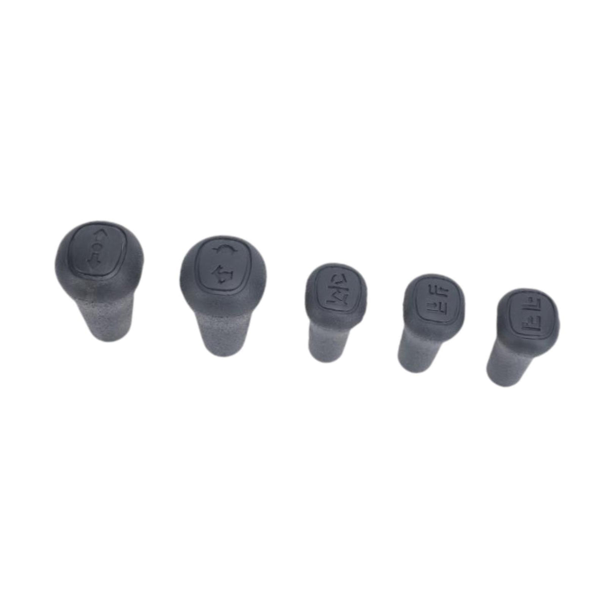 Maxbell 5Pcs Shift Knob Spare Part Easy to Install Grip Knob Forklift Joystick Knob