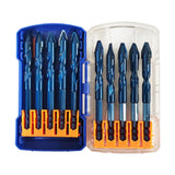 Maxbell Crooked Head Eccentric Drill Bit Set Quick Wear Resistant Alloy for Concrete 10pcs 10mm