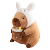 Maxbell Capybara Plush Toys Home Decor Soft Comfortable Capybara Stuffed Toy for Kids Rabbit