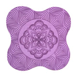 Maxbell Yoga Knee Pad Nonslip for Knees Elbows Wrists Hands for Workout Floor Travel Purple