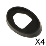 Maxbell 4xRoof Aerial Antenna Rubber Base Gasket Seal for VW Bora Golf MK4 Passat B5