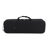Maxbell Violin Carry Case with Backpack Straps Sturdy with Hygrometer for Travel 4 ro 4