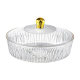 Maxbell Cake Plate with Cover Serving Cookie Platter for Dining Room Holidays Events B