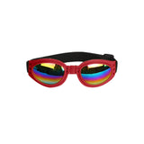 Maxbell Maxbell Dog Sunglasses Costume Accessories for Walking Outdoor Photo Props Red