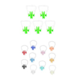 Maxbell 15Pcs Silicone Unisex Swimming Nose Clips Plugs Noseclips for Kids Adults