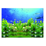 Maxbell Maxbell High Definition 3D Single Adhesive Plant Fish Picture Backdrop for Aquarium S
