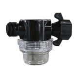 Maxbell Water Pump Strainer RV Water Pump Filter for Pressure Washer Lawn Water Pump 20mm