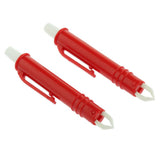 Maxbell Maxbell 2 Pack Tick Removal Tweezers Flea and Tick Remover for Dogs Puppies Red