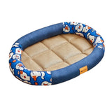 Maxbell Cat Cooling Bed Summer Sleeping Iced Silk Pads for All Ages Cats Pet Supplies Blue