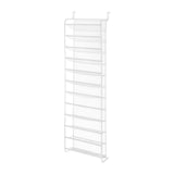 Maxbell over The Door Shoe Organizer Stylish Shoe Storage for Bedroom Pantry Nursery White