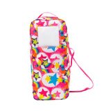 Maxbell Girl Doll Carrier Case Fits 18inch Doll Holiday Gifts Girl Gift Shoulder Bag Star