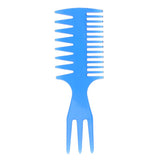 2 Pieces Men's Oily Hair Pick Comb Salon Dye Hairdressing Styling Wide Tooth