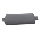 Replacement Fabric Cloth with Laces Head Pillow for  Chair Gray