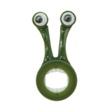 Maxbell 2Pcs Snail Shaped Monitor Stands Decorative for Office Travel Business Trips Green