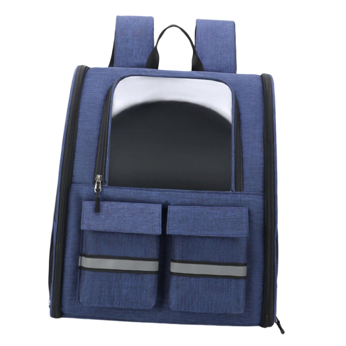 Maxbell Maxbell Pet Cat Carrier Backpack Dog Travel Bag Tote Adjustable Shoulder Strap Blue