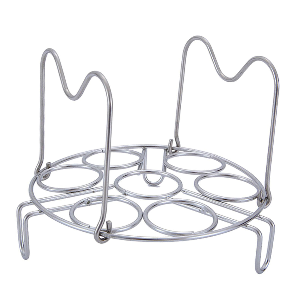 Maxbell Egg Steamer Rack Kitchen Tool Simple Eggs Holder Kitchen Gadget Multipurpose M Shaped Handle