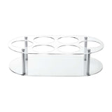 Maxbell Water Bottle Organizer Space Saving Cup Holder for 20 30 40oz Pantry Kitchen Clear